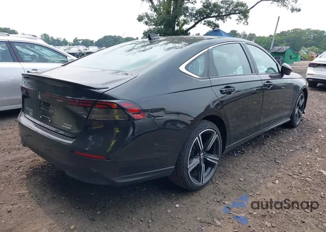 2025 Honda Accord Hybrid Sport z USA, uszkodzony, nr VIN 1HGCY2F56SA049545